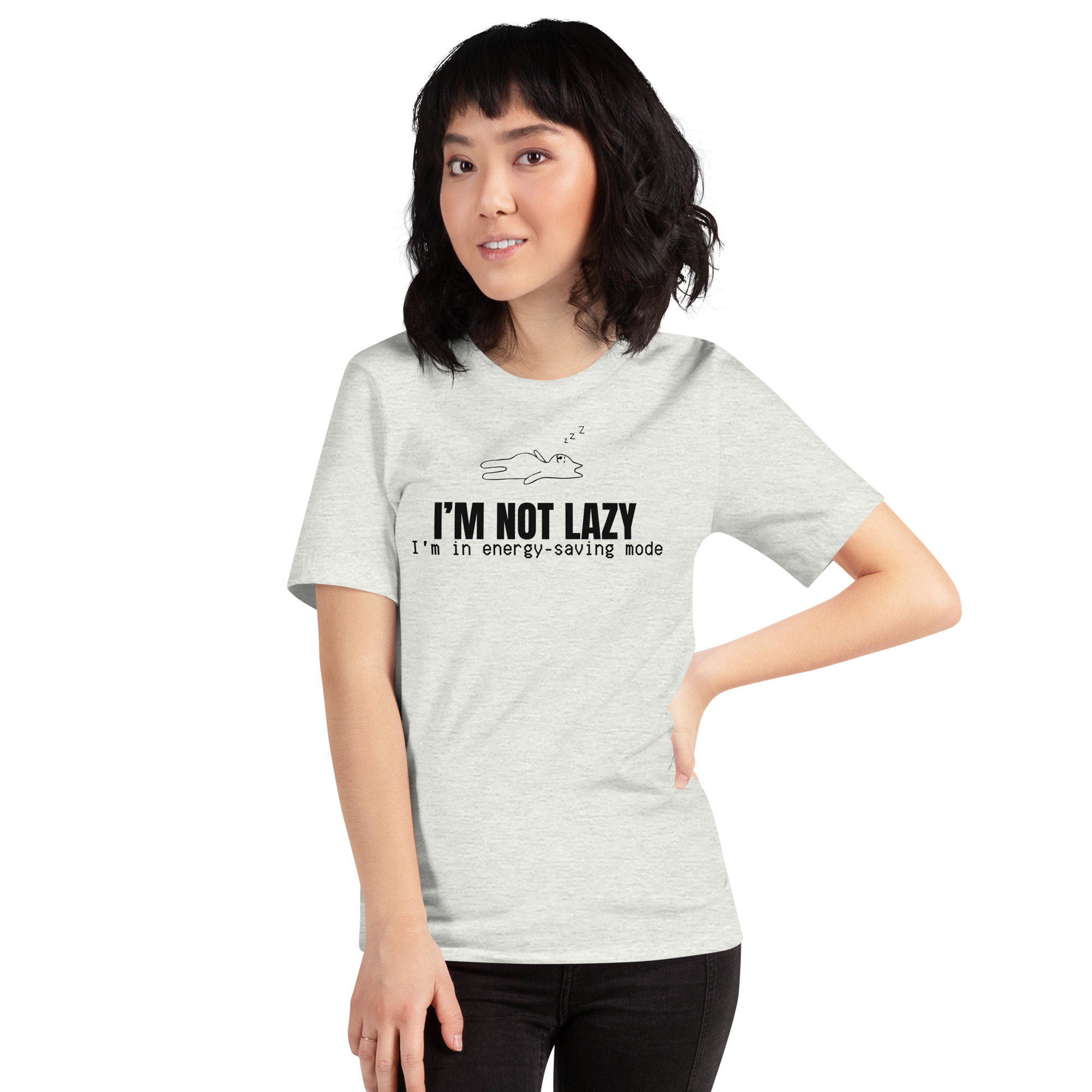Lazy - Unisex t-shirt - Image 6