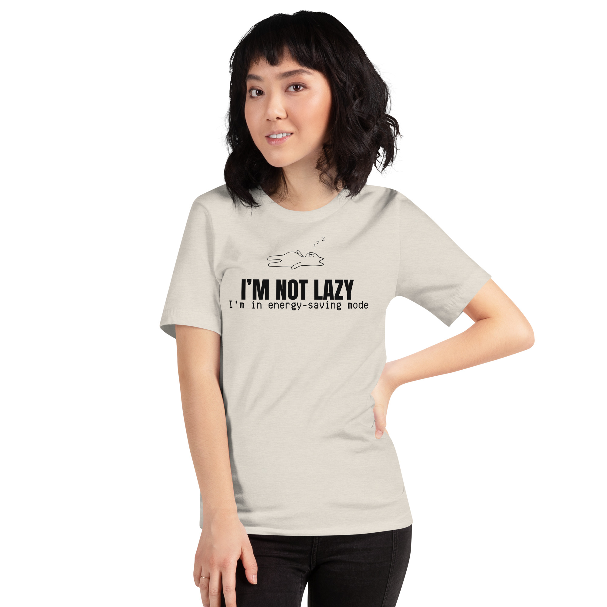 Lazy - Unisex t-shirt - Image 3